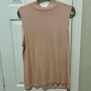 Croft & Barrow Blush Sleeveless Muscle Tee